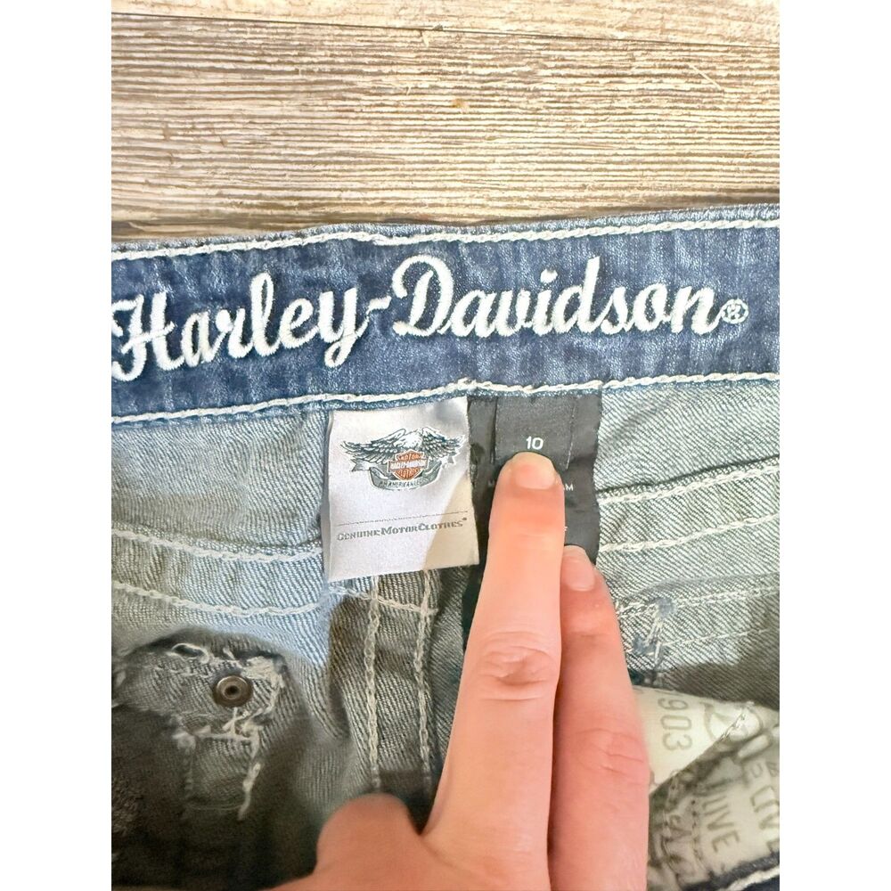 WOMENS HARLEY DAVIDSON JEANS - Picture 4 of 5